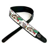 The Tattoo'd Lady Guitar Strap (American Traditional Tattoo Collection) - Vtar Vegan Guitar Straps