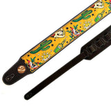 The Hotel California Guitar Strap (American Traditional Tattoo Collection) - Vtar Vegan Guitar Straps