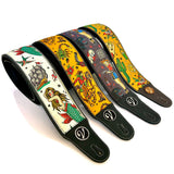 The Hotel California Guitar Strap (American Traditional Tattoo Collection) - Vtar Vegan Guitar Straps