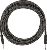 Fender Professional Series Instrument Cable - 18.6 ft - STR/STR - Gray Tweed