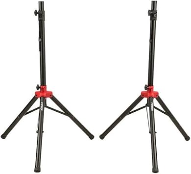 Fender Compact Speaker Stands with Bag, Black, 0699018000