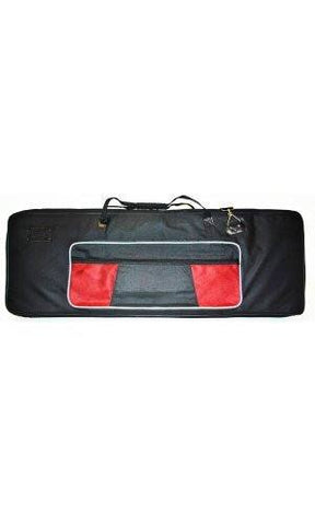 Reinforced Keyboard Bag - 61 Keys - Thick, Padded + Large Pockets, Strap + Handle - Small - 1to1 Music